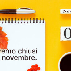 CHIUSURA SABATO 2/11/2024